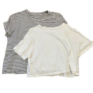 Classic Striped and White T-Shirts